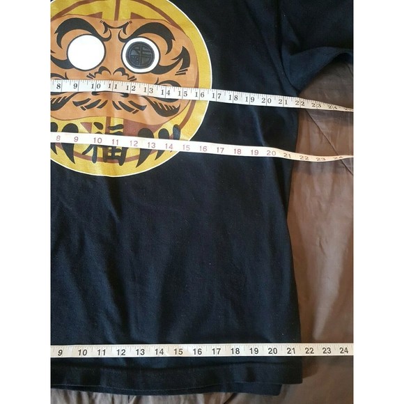 Red Label Mens T-Shirt Size Large Graphic Print Street Wear Artsy Logo Crewneck - Picture 9 of 12